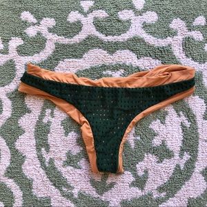 Acacia Swimwear Green Mesh Bottoms💚